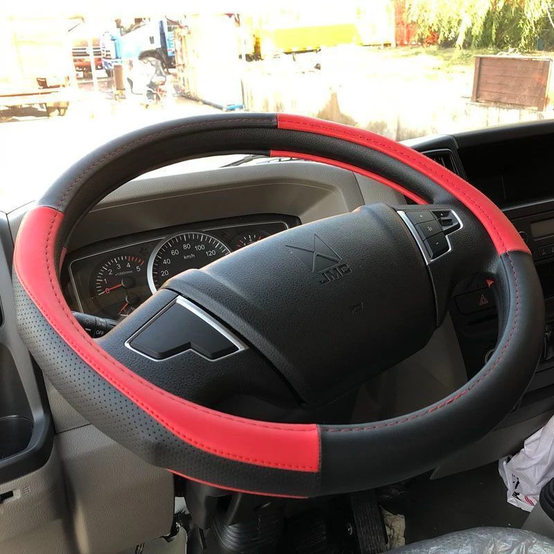Cubierta grande para volante de camión, furgoneta, autobús, 38 40, 42, 45, 47 50CM, para Dongfeng SANY SCANIA IVECO ISUZU Volvo MAN Renault DAF Hino