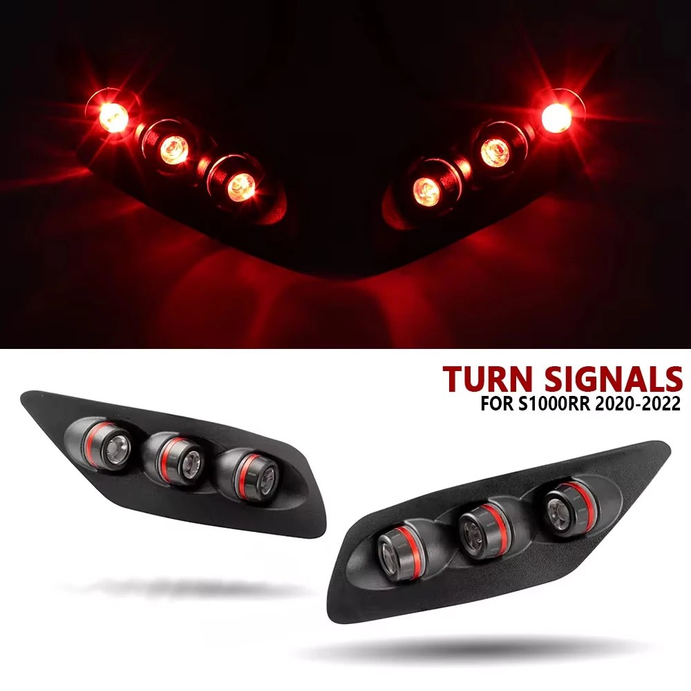 

S1000 RR Motorcycle Accessories Turn Signals Light Flashing Light Stop Signals Indicator For BMW S1000RR S 1000RR 2020 2021 2022