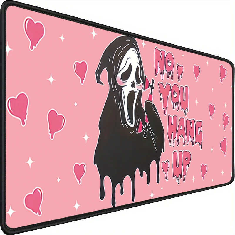 Halloween Pink Table Mat Gamer Mousemats Mouse Pad Office Desk Pad Large Mouse Mat Mousepad Keyboard Mat Mousepads For Computer