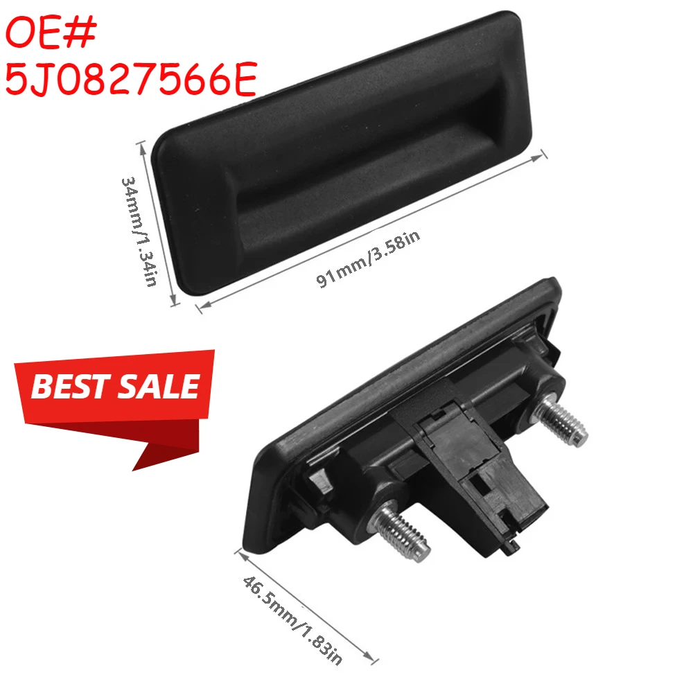 

Rear Tailgate Boot Handle Switch Rear Trunk Lock 5J0827566E 5J0827566 For Audi A1 Skoda Fabia Yeti Superb Roomster VW Golf