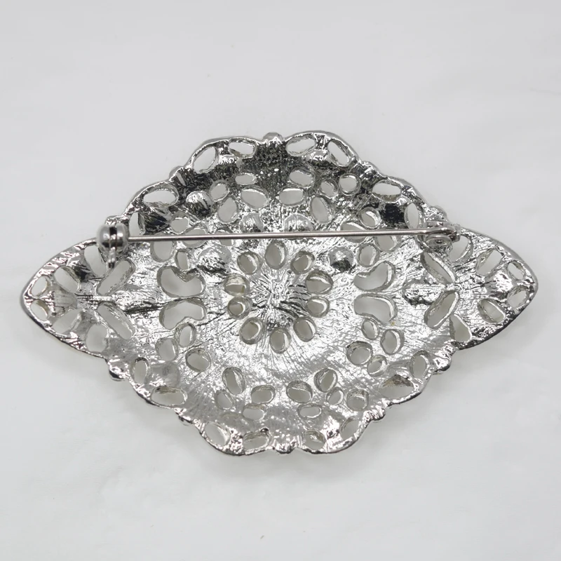 12 قطعة/الوحدة بالجملة فريدة من نوعها الإبداعية حجر الراين زهرة دبوس دبابيس حفل زفاف حفلة موسيقية مجوهرات هدية C101711 #5