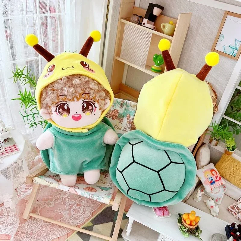 

20cm doll clothes turtle honeybee bodysuit dolls accessories for our generation Korea Kpop EXO idol Dolls gift DIY Toys