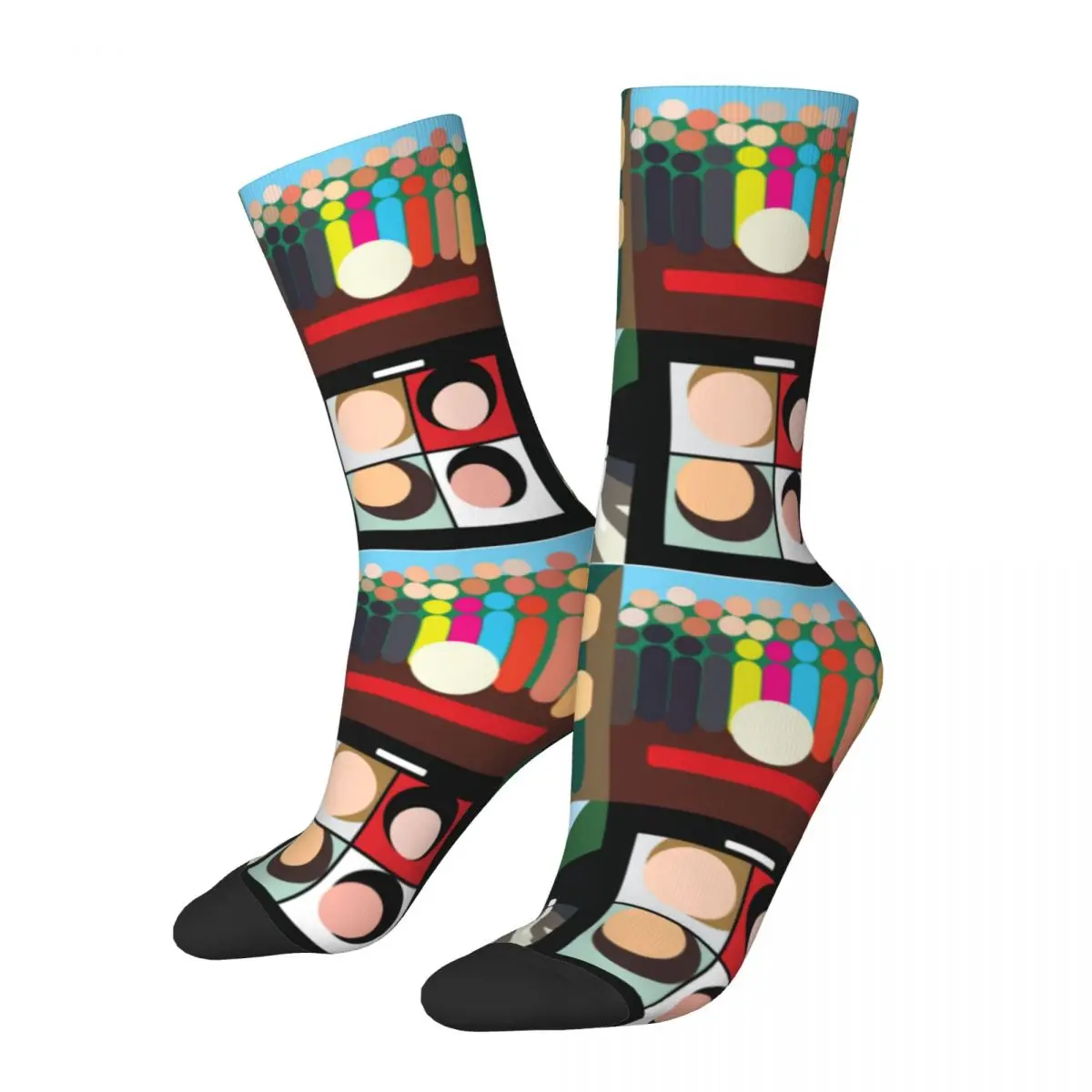 

Novelty Men Women Socks Painting Stitching Style Accessories Comfortable Personaliesd Skateboard Socks All Season