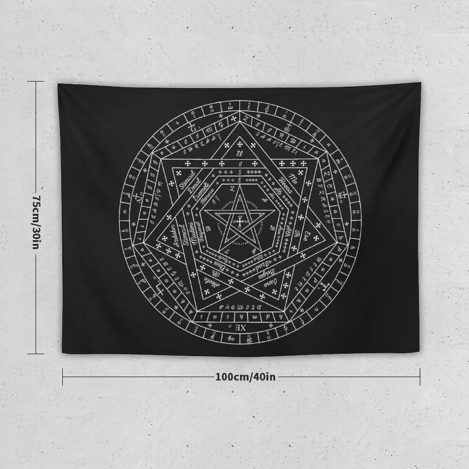 Sigillum Dei Aemeth Tapestry Decoration Pictures Room Wall Room Design Outdoor Decoration Tapestry