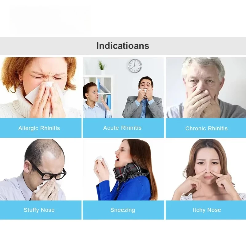 Treatment Adult Children Allergic Rhinitis Artifact Sinusitis Laser Therapy Rhinitis Laser Apparatus