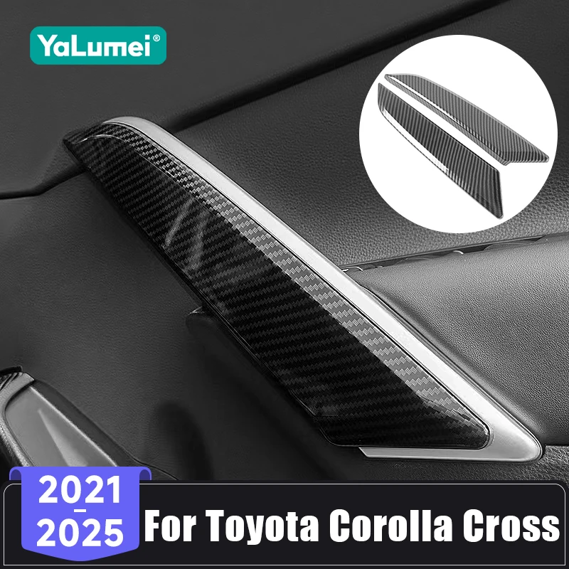 Für Toyota Corolla Kreuz XG10 Hybrid 2021 2022 2023 2024 2025 Auto Innen Tür Armlehne Griff Abdeckung Innen Trim zubehör