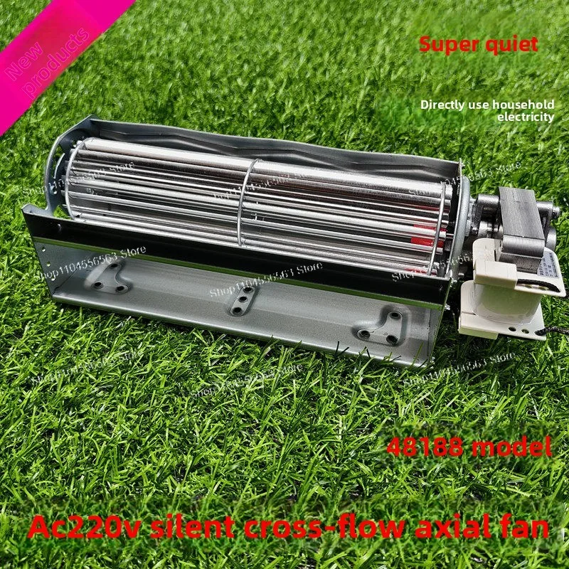 220V 48188 Multi-Type Flow Fan for Elevator Cabinet Cooling, Silent Cross/Axial Tube Fan for Heat Dissipation