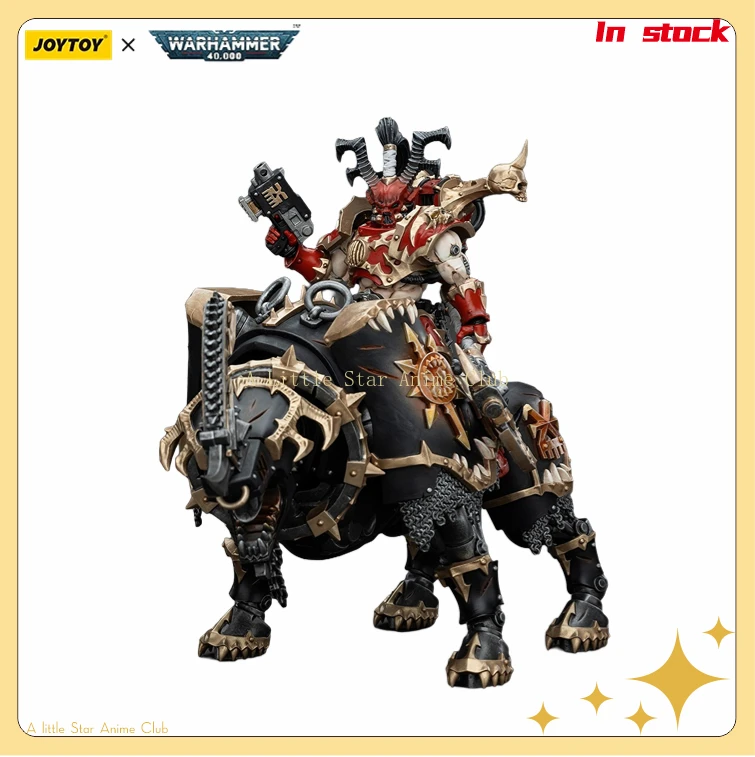 

In Stock Original JOYTOY WARHAMMER 40000 World Eaters Lord Invocatus Animation Figure Model Collection