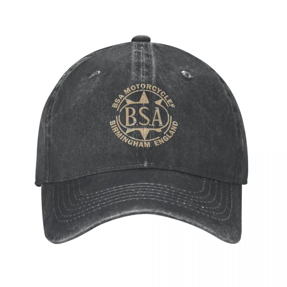 

BSA Goldstar 1939 Badge Unisex Style Baseball Cap Motorcycles Distressed Denim Hat Vintage Outdoor All Seasons Travel Headwear