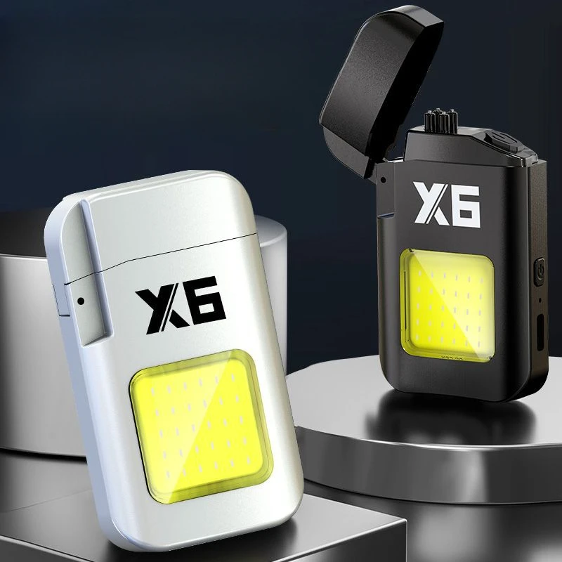 

Newest Charging Lighter for Men's Windproof High-end Car Electronic Cigarette Lighter Mini Pocket Fill Light Portable Work Light
