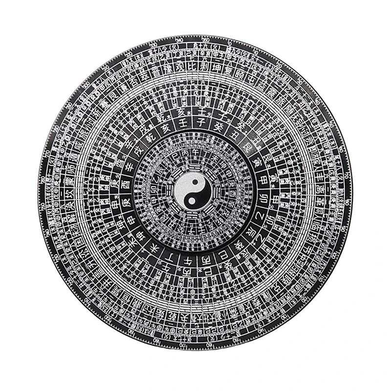Boussole de Feng Shui rotative chinoise Tai Chi Bagua Luopan, fournitures professionnelles pour maîtres, porte-bonheur, décoration intérieure, ornements