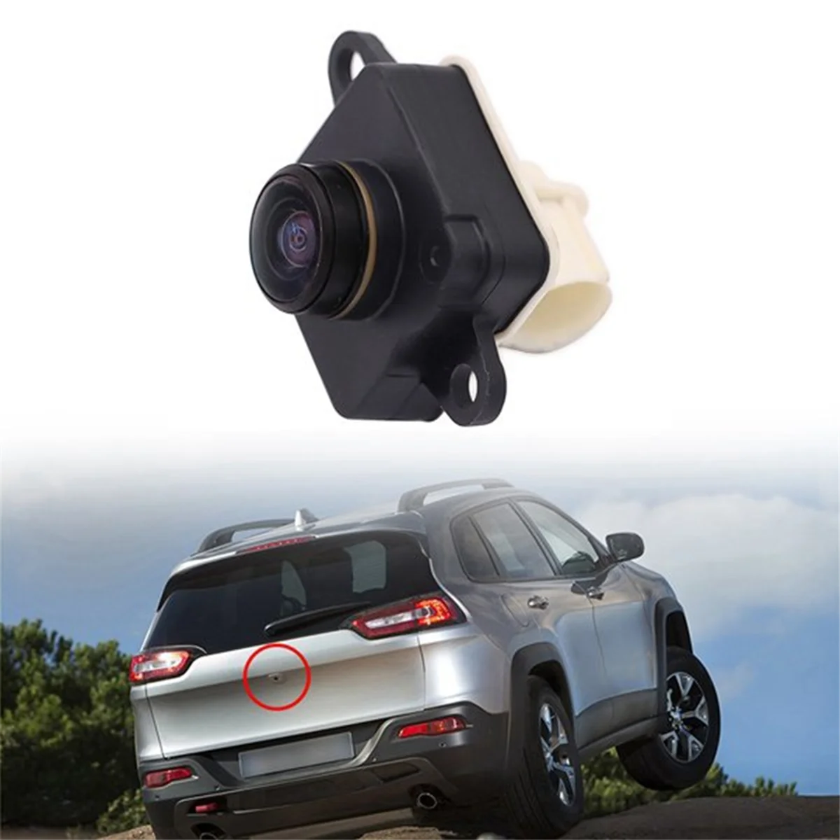 Rear View Backup Camera for Jeep Cherokee 2014-2018 2.4L 3.2L Parking Assist Camera 56038991AG