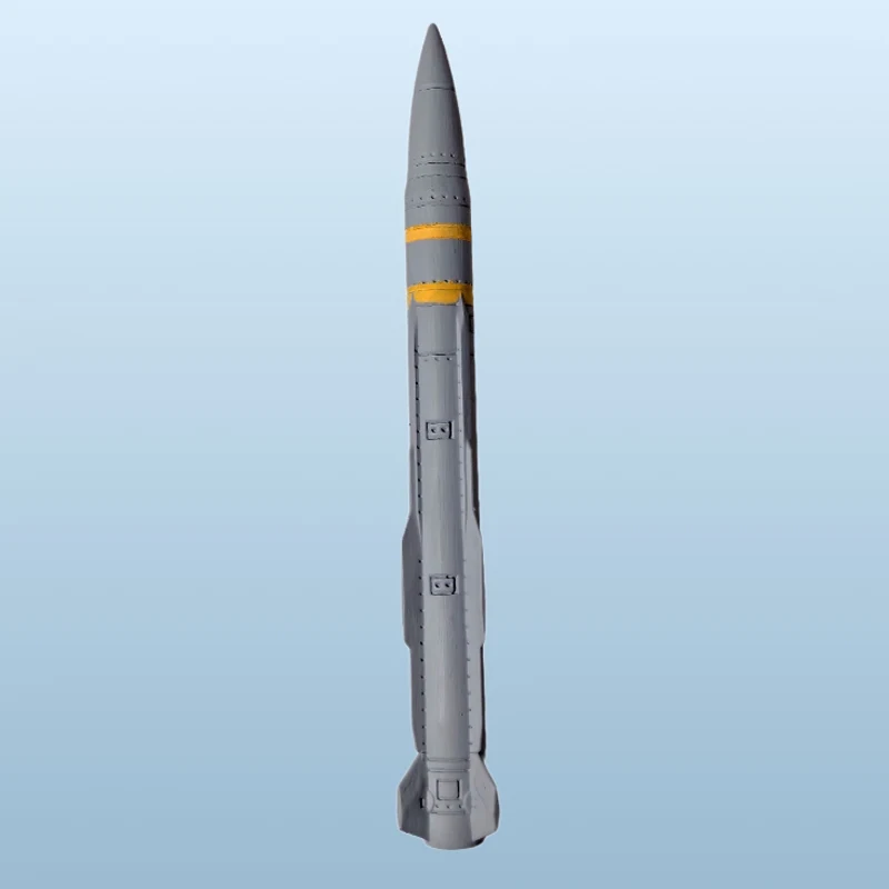1 pièce, modèle de missile aéro-aérien longue portée AIM-424 Malice à l'échelle 1/48 1/72, mini LRAAM, ornement statique de bureau pour assemblage DIY