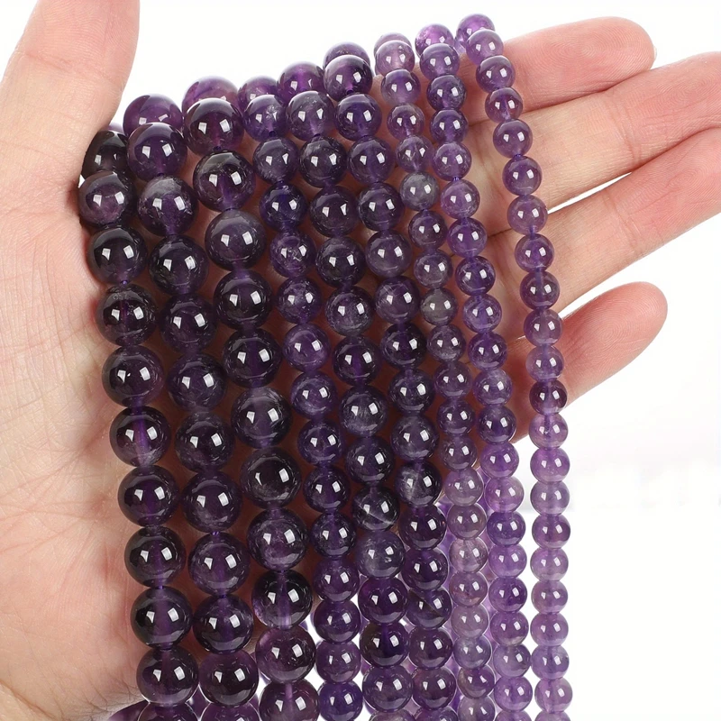 Natural Stone Beads Amethysts Obsidian Agates Jade Garnet