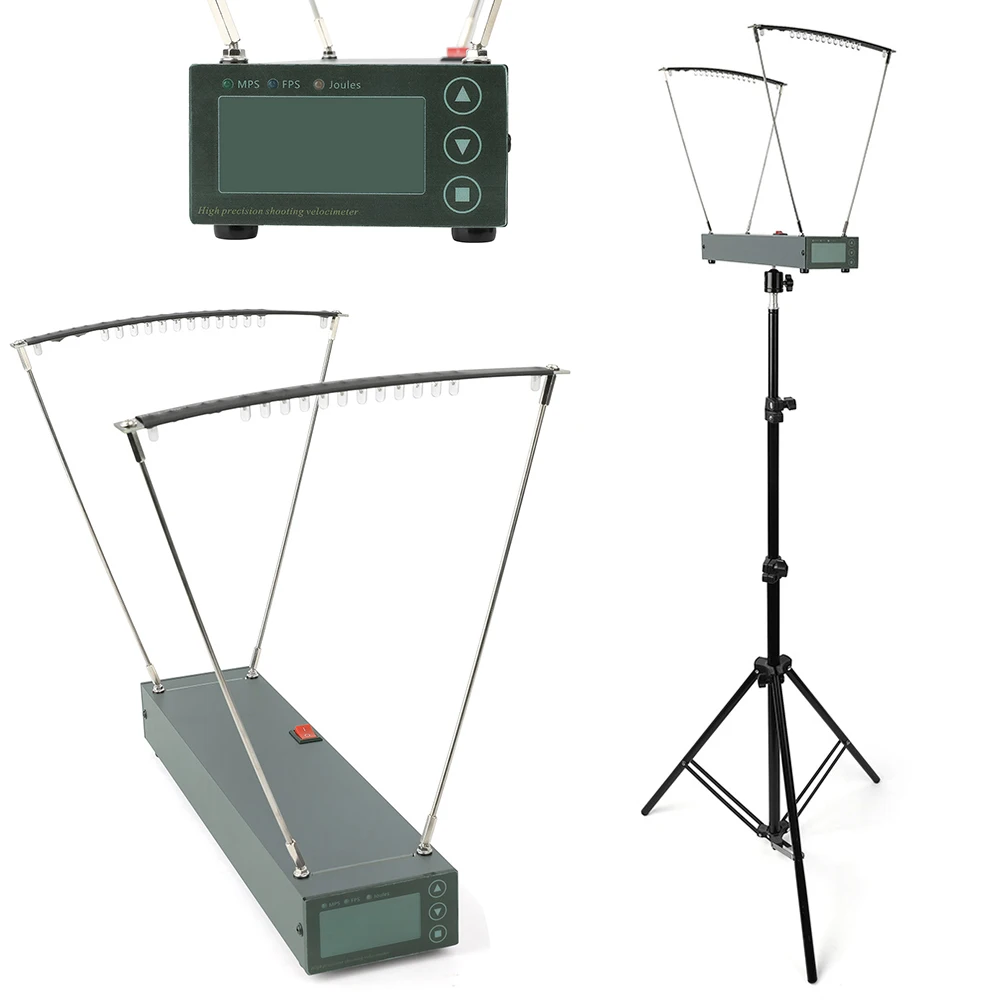 

Archery Slingshot Bullet Bow Arrow Shooting Speed Measuring Instruments Tools Playthings 4-6500FPS Velocimetry