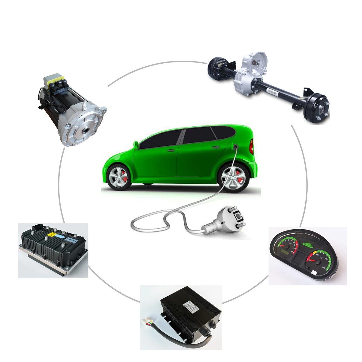 

Hybrid Car Kit Controle De Velocidade Motor Cc De Alta Potencia 7500 Watt 60 Volt Dc Motor Kit