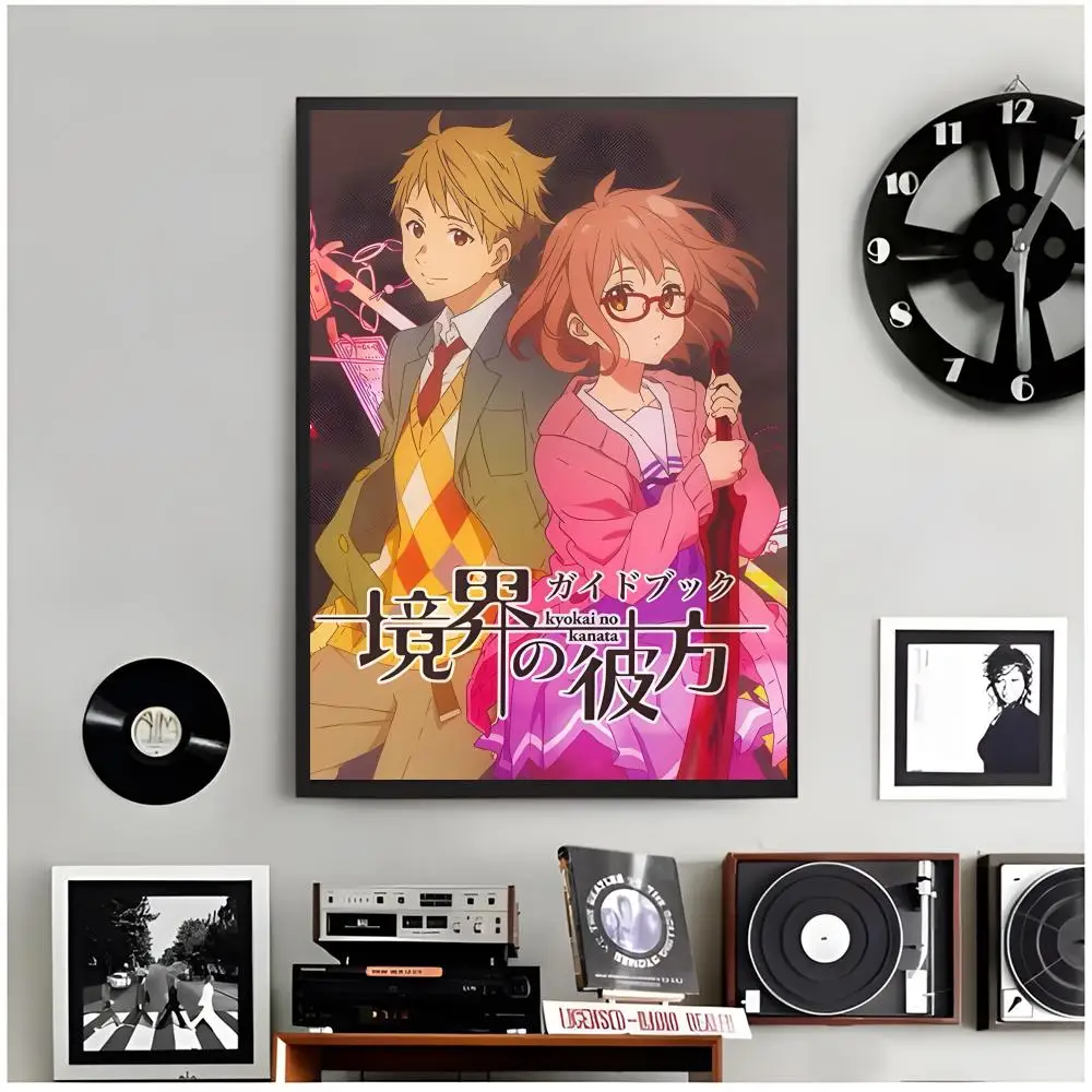 fantasy anime poster B-Beyond The Boundary Poster Modern Wall Art Home Decor Living Room Decorative Print Unframed