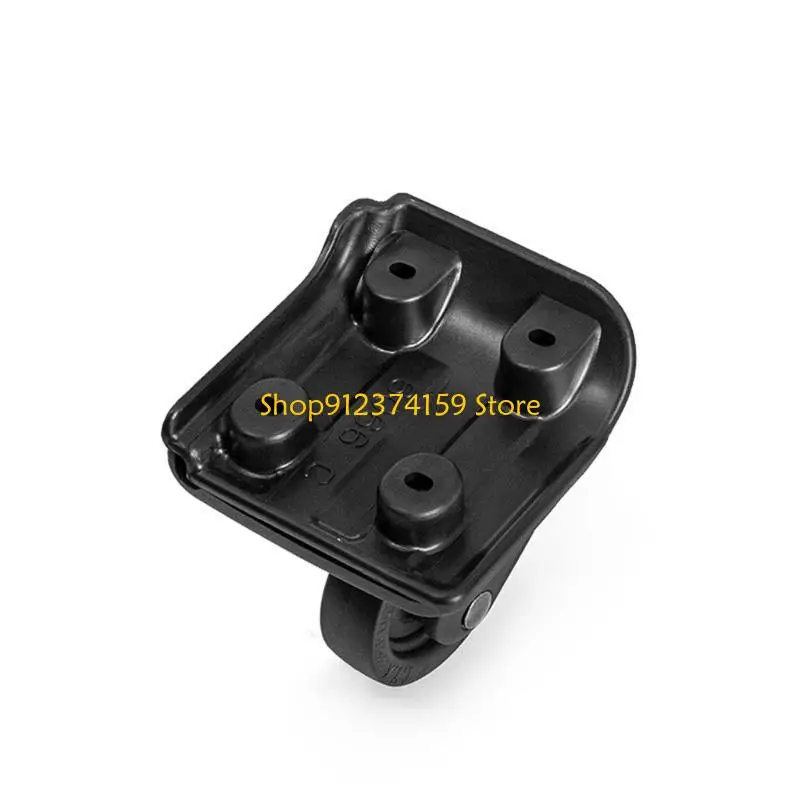 

G5AE 4pcs Suitcase Replacement Set Easy to Install Ergonomic Luggage 360 Degree Rotation For Frequent
