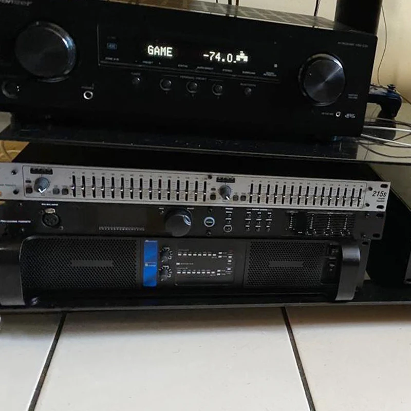 مضخم طاقة احترافي عالي Sinbosen FP24000 بقناتين * 4200 وات لمضخم صوت 21 بوصة