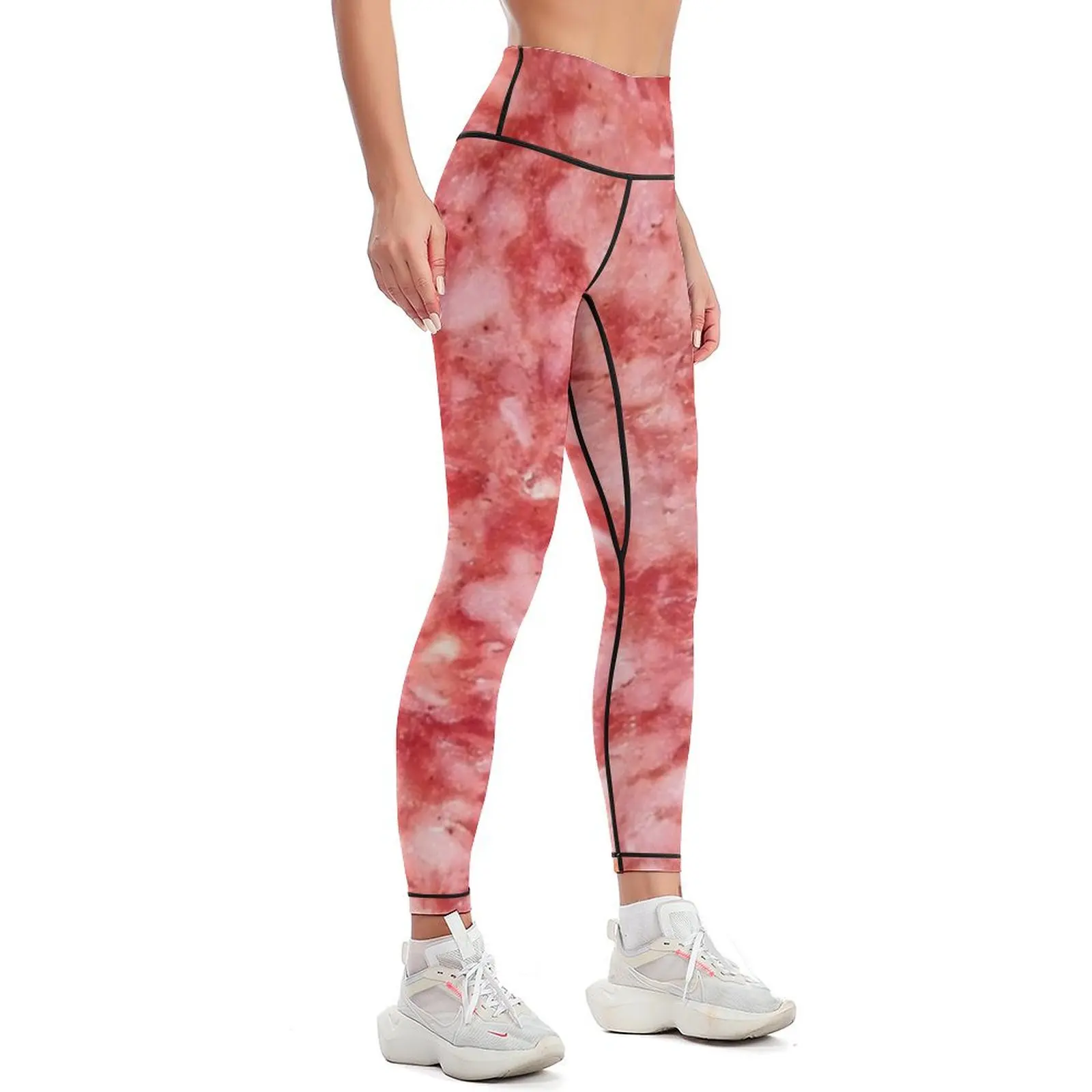 Italian Salami Leggings Fitness clothing jogging pants Women's push up sport legging Womens Leggings