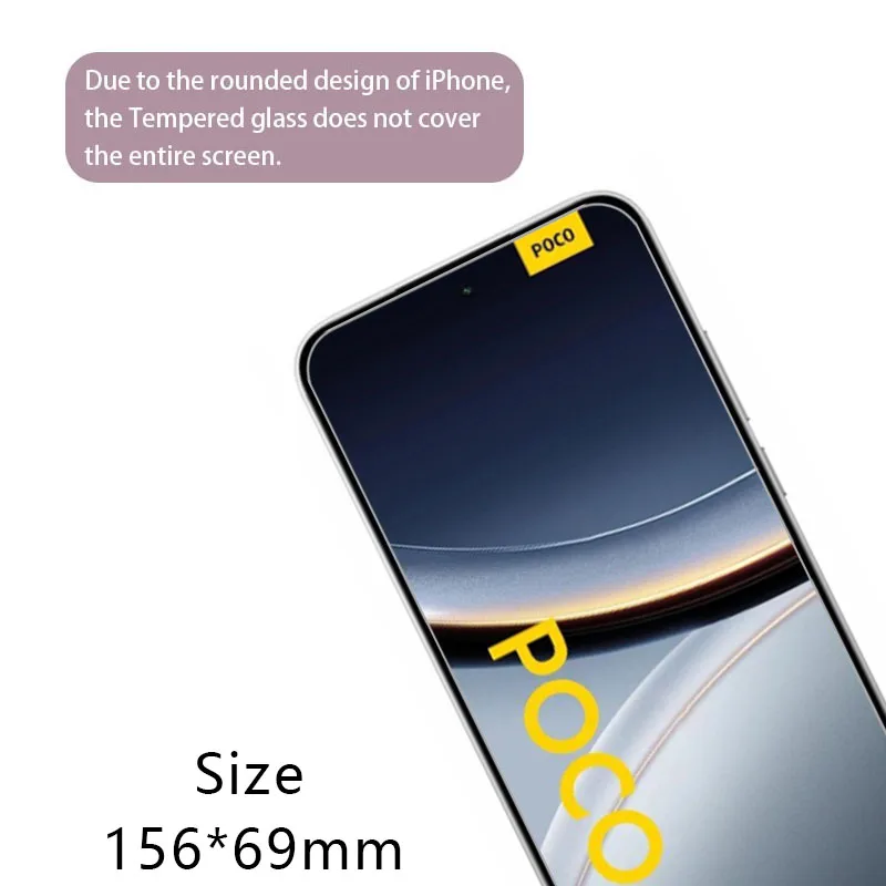 واقي شاشة لهاتف شاومي بوكو f7 زجاج مقسى واقي على pocof7 f 7 7f 5g فيلم هاتف جلاس 9h xiomi xaomi xiami poc pco