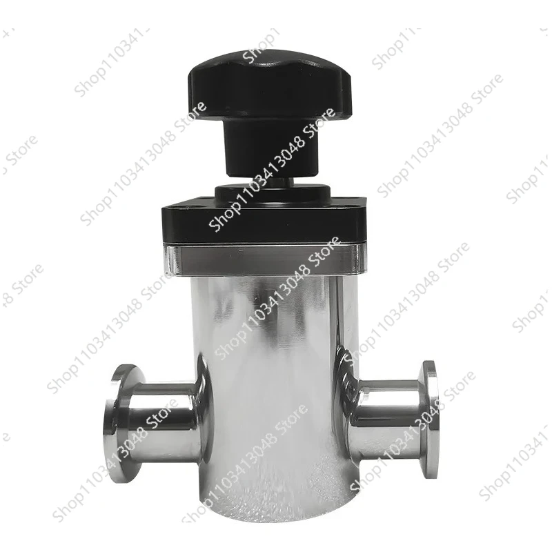 304 Ss Low Leakage Rate  Type 3 Way  Exhaust Central Vacuum Straight Valve