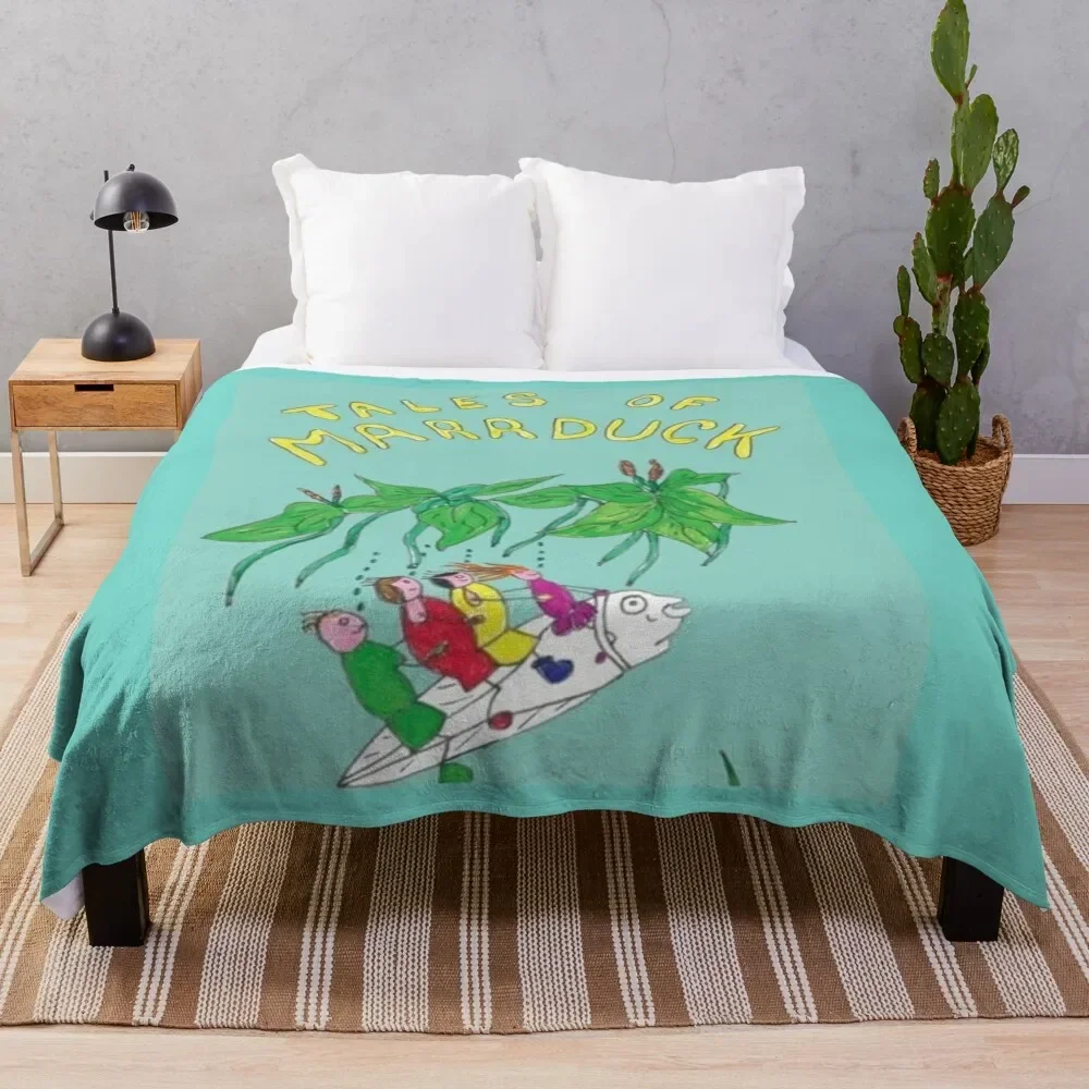 Talesofmarrduck Throw Blanket Thermal For Sofa Thin Summer Beddings Blankets