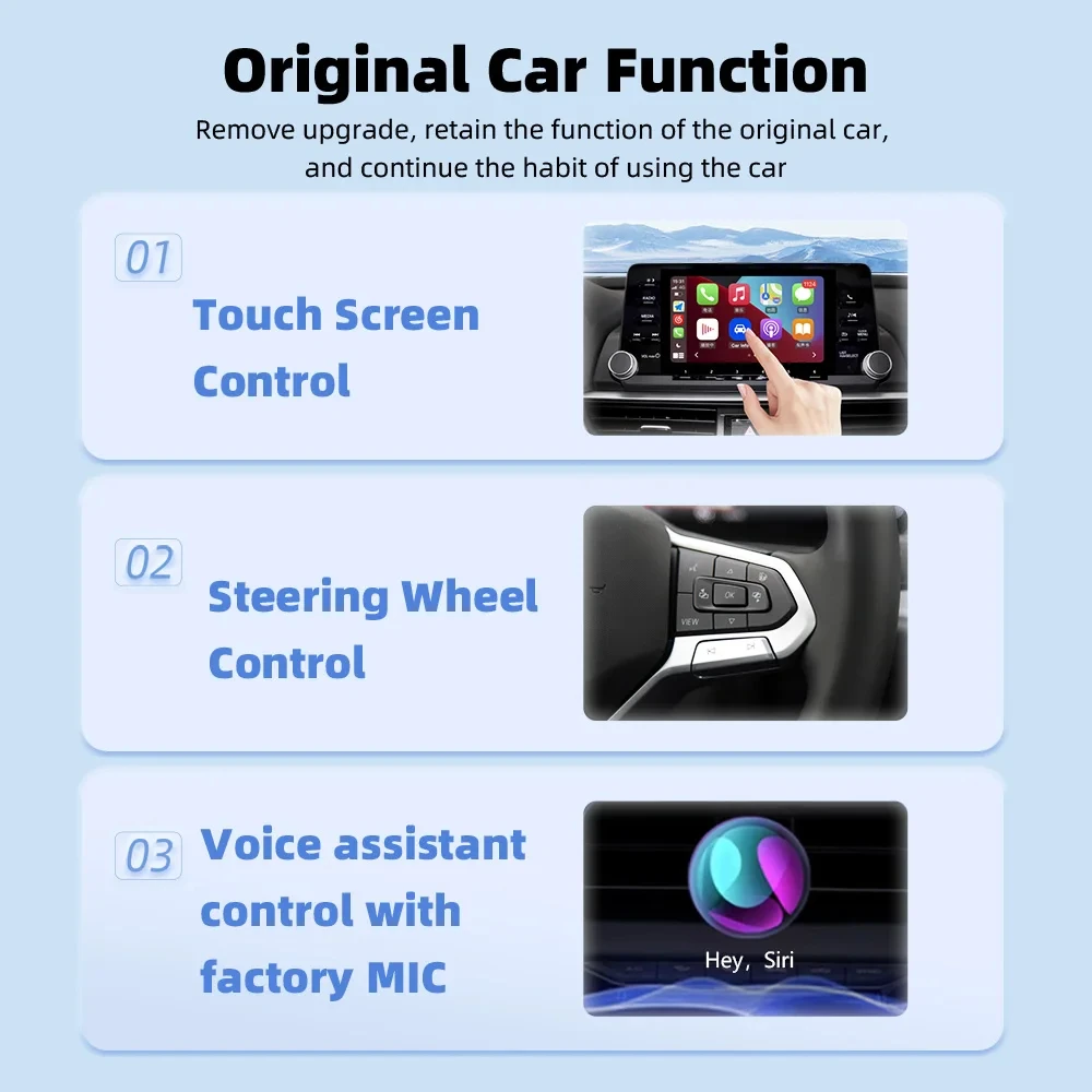 Bezprzewodowy adapter CarAiBOX CarPlay Dongle CarPlay Plug and Play Połączenie USB Automatyczny klucz samochodowy