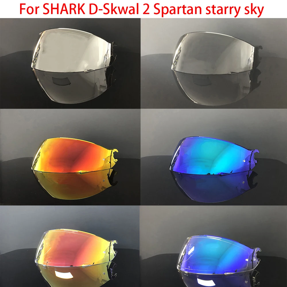 

Motorcycle Helmet Visor Goggles Lens For SHARK D-Skwal 2 Spartan Starry Sky Helmet Visor