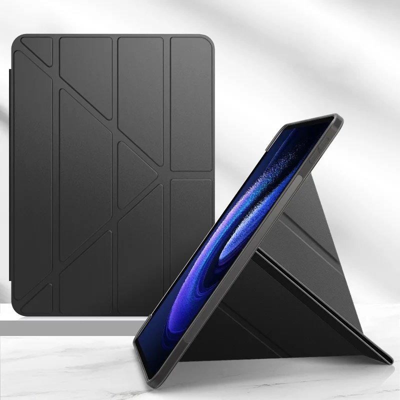 Case For Xiaomi Pad 7 Tablet 11.2 inch PU Leather Silicone Multi-Angle Stand Cover Funda for Xiaomi Mi Pad 7 Pro Tablet Case