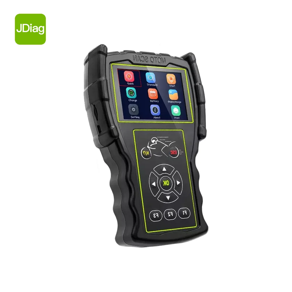 Fast Dispatch JDiag M100 Pro Full Version Motorcycle Diagnostic Tool Muti-language Battery Tester Scanner Code Reader Moto Scan