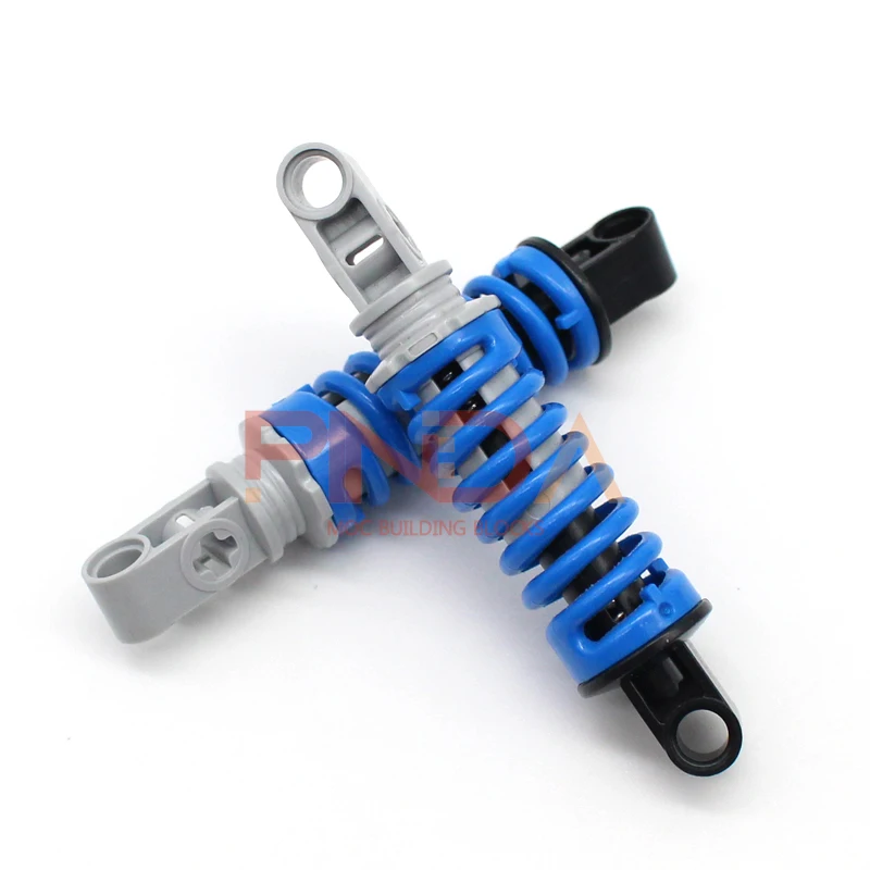 SP3 Shock Absorber Tijolo Coleção, Modular Em Massa, GBC Toy, Técnico MOC, DIY Building Block, 9L, 79717, 79717c01, 4Pcs