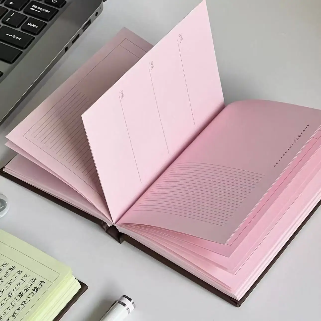 Ins Strawberry Raw Notebook A6 Purple Green Inner Page Hard Shell Notebook Retro Diary Student Account Material Decorative Book