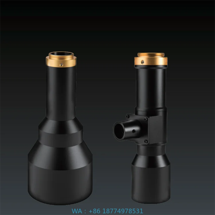 حامل C للمعدات البصرية OEM يدعم العدسات البصرية الصناعية منخفضة التكلفة عدسة Telecentric قابلة للتخصيص مع