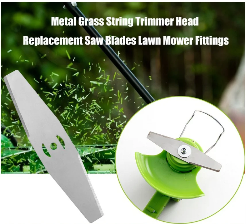 1PCS PCS 150mm Grass Trimmer Head Blade Electric Lawn Mower Blades Brushcutter Lawnmower Spare Parts