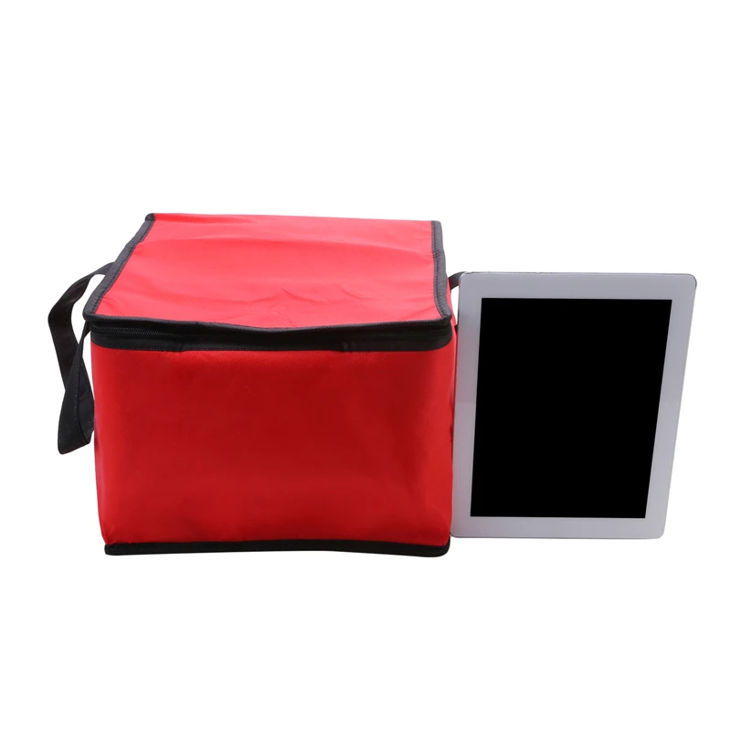 Lunch Bag Portable Solid Color Thermal Insulated Lunch Box Handbag Large Capacity Bento Pouch Home Company Food Storage Bags