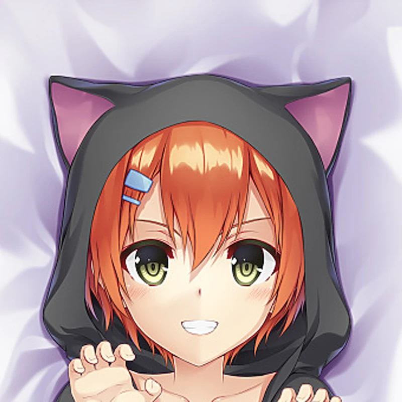 

New Pattern Dakimakura Anime Rin Hoshizora Double-sided Print Life-size Body Pillow Cover Bedding Gifts