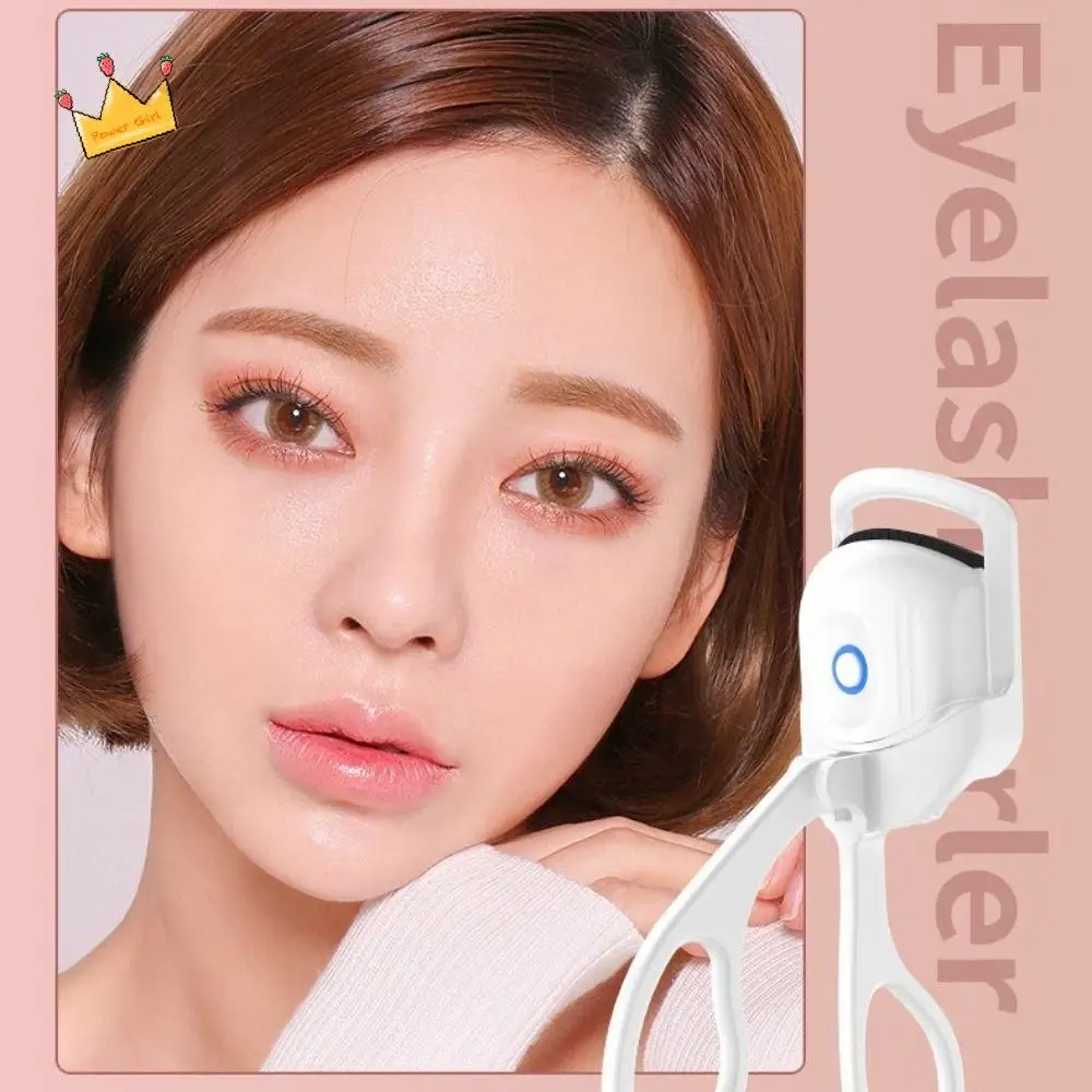 

Easy To Use Natural Curl Iron Perm Eyelashes Clip Temperature Control Makeup Accessories Electric Heated Eyelashes Curler