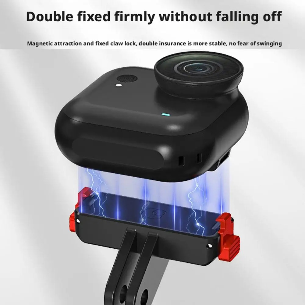 قاعدة محول مغناطيسية سريعة الإصدار لـ Insta360 Go Ultra ملحقات الكاميرا قاعدة تمديد قوس لـ Insta360 GO Ultra