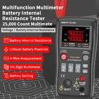 ZOYI ZT-XR1 4.5-Digit High-Precision Multimeter + Internal Resistance Tester (2-in-1 for 18650 Battery Testing)