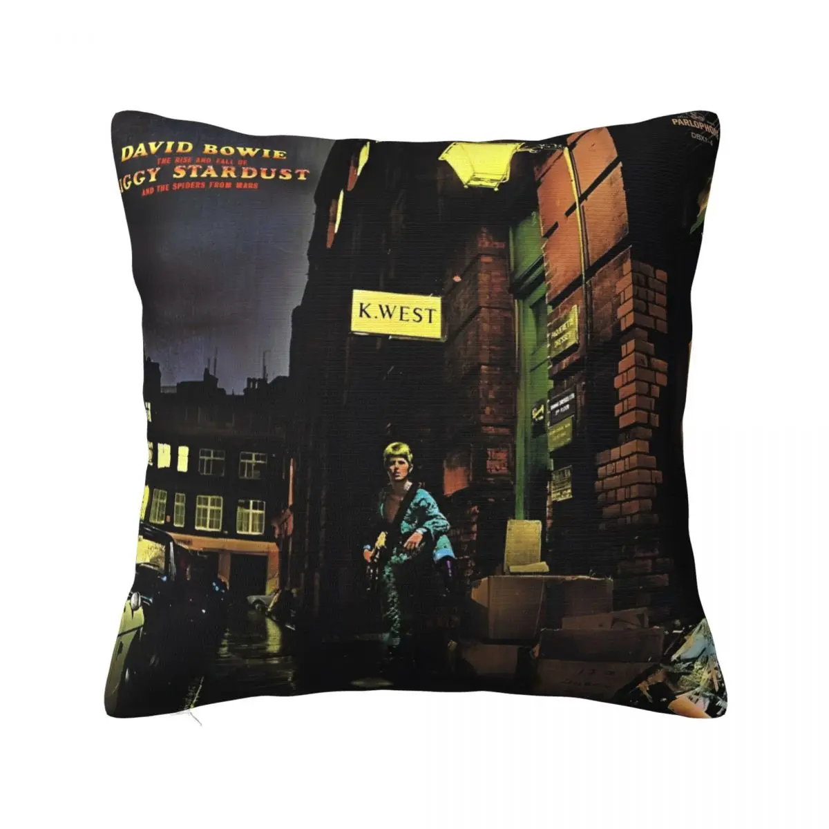 

English Singer Actor Pillow Case Davids Bowies Cushion Cover Creative Decorative Pillowcase for Car 45*45cm