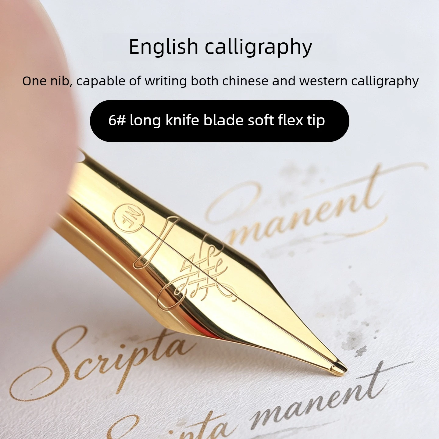 MAJOHN №6, гибкая длинная нако – обзор и цена Fountain Pen Calligraphy Flex Nib