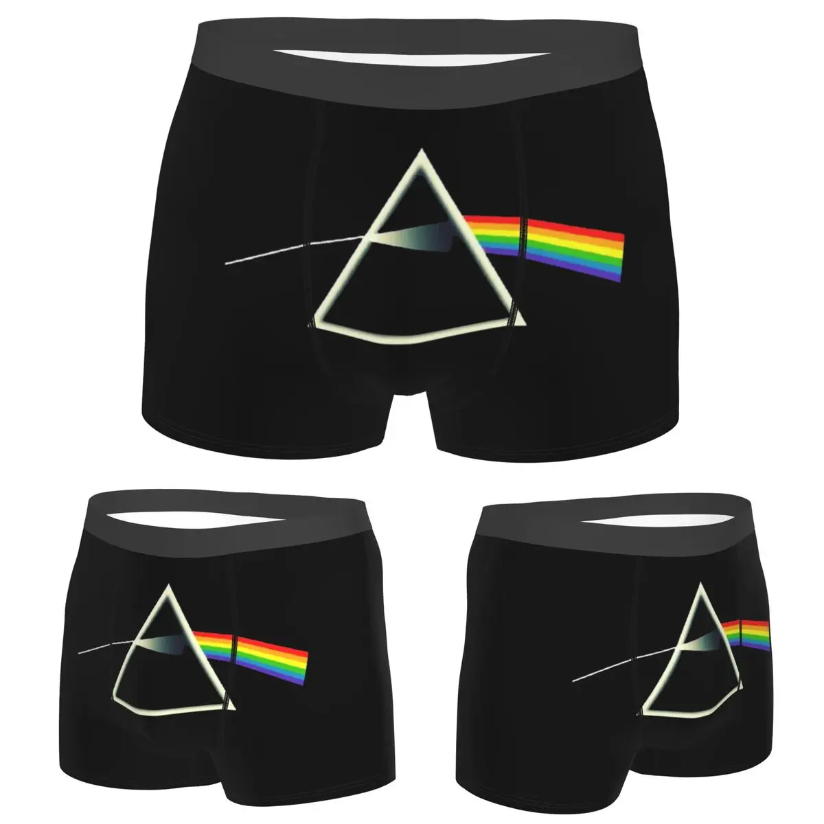 

Boxer Underpants Shorts Dark Side Of The Moon Panties Male Soft Underwear for Homme Man Boyfriend Gift