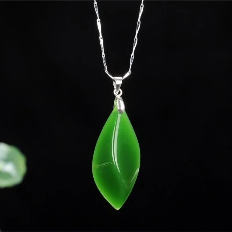 

Кулон из зеленого нефрита, натуральный оникс, ожерелье, подарки для женщин, амулет, талисман, подарок для мужчин, резные украшения
