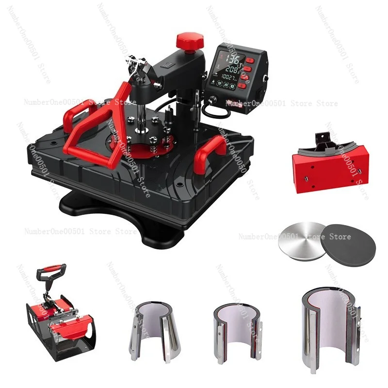 Eight-in-one Sublimation Heat Press Machine New Heat Transfer Equipment T-shirt Hot Press Machine
