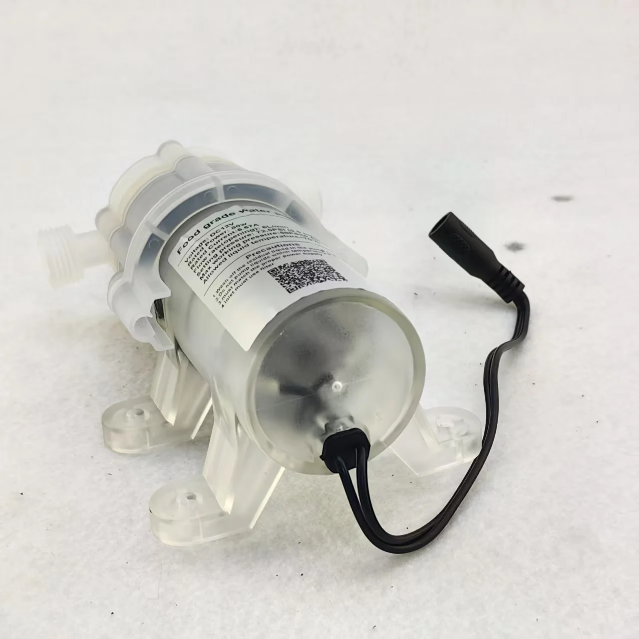 Silent 12V Mini Diaphragm Pump Silent Water Purifier Pure Water Machine Booster Self-Priming Water Pump 80W with Pressure Switch