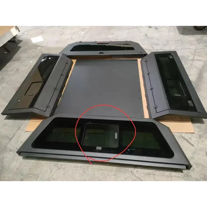 

High-Quality Aluminum Truck Bed Cover with Lockable Design Pickup