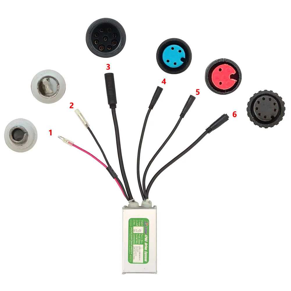 

LSW1662-01-01EA EBIKE Brushless Motor Controller Electric Bike Accessories 48V 15A Mountain Bike Speed Controller