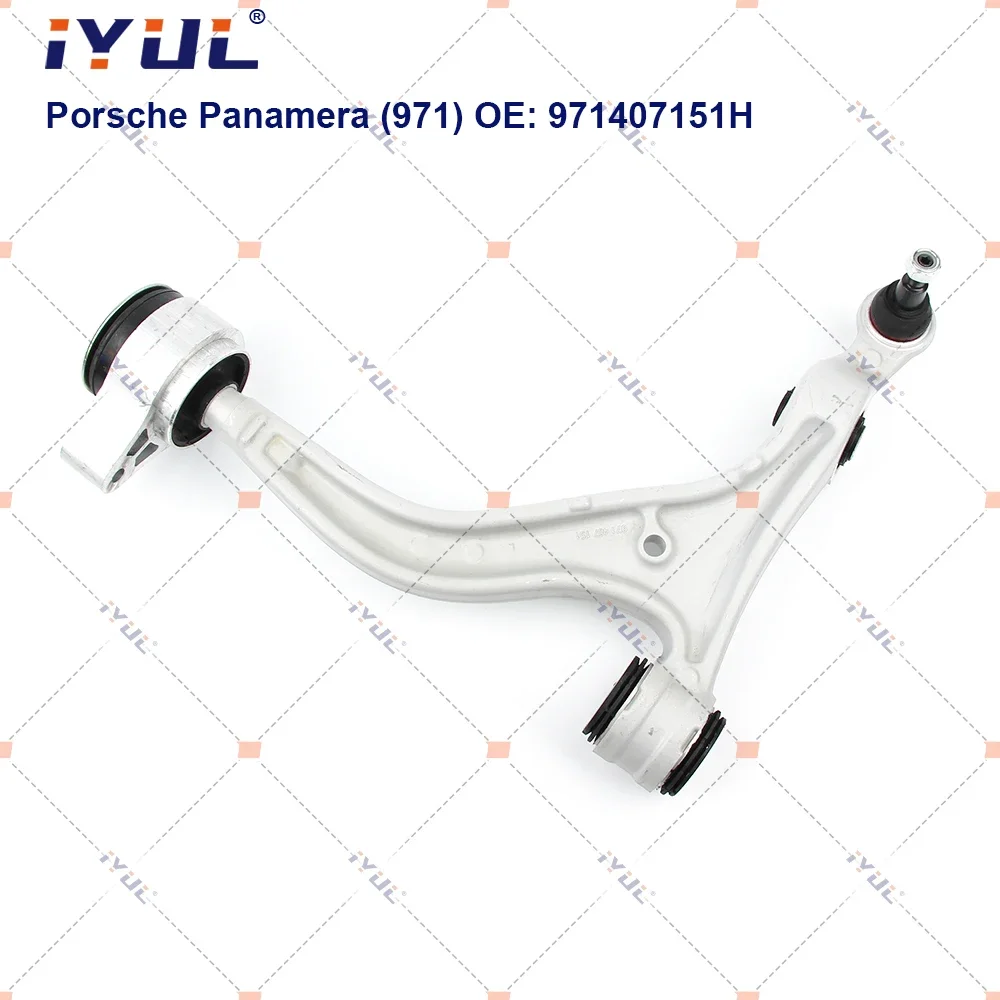 IYUL A Pair Front Lower Suspension Control Arm Triangle For Porsche Panamera Sport Turismo 971 971407151H 971407152H