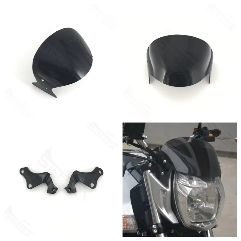 Image of Für Suzuki BK400 BK600 GSR400 GSR600 GSR BK 400 600 2006-2012 Motorrad Windschutzscheibe Windabweiser Halterung 2007 2008